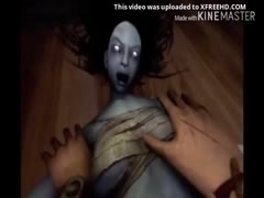 Ghost monster hentai lady got fucked by nasty dude